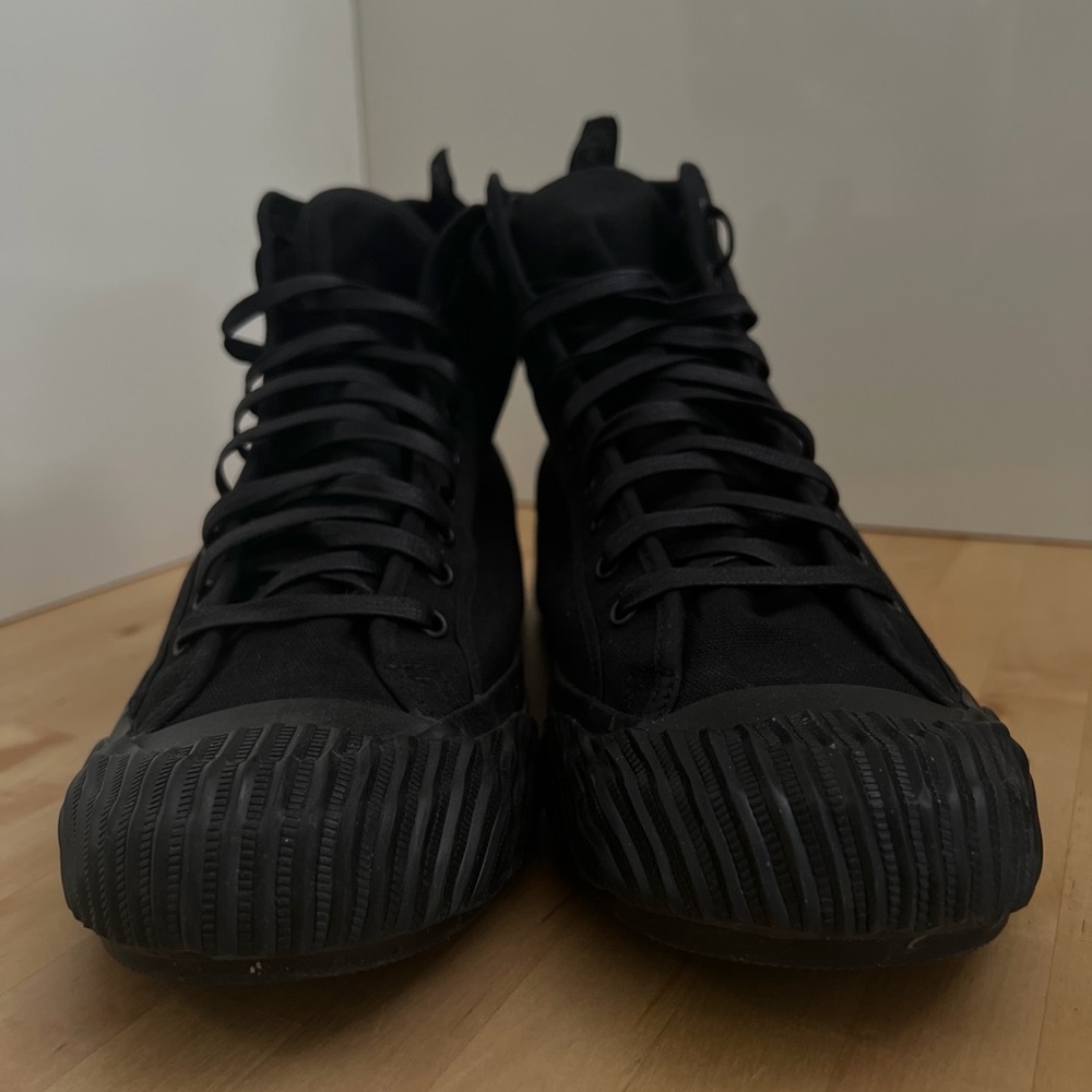 PF FLYERS x TODD SNYDER High-Top Canvas Sneakers. LIKE NEW - Picture 4 of 7